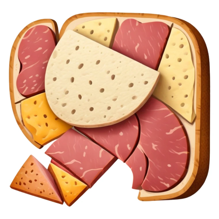 picasso abstract art SPAM MEAT painting sticker