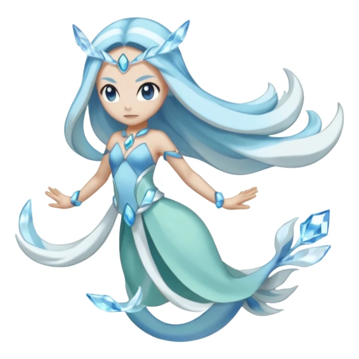 Meloetta-Amaura-Aurorus-Pokémon-Fakémon-fusion-hybrid-creature sticker