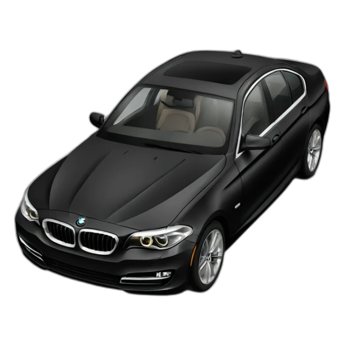 BMW-520-car-black-2020 sticker