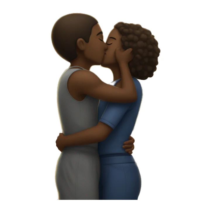 Kissing under the stars sticker