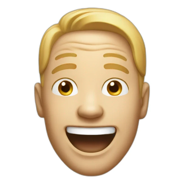 LAUGHING OUT LOUD BUT WITH A WHITE MAN sticker