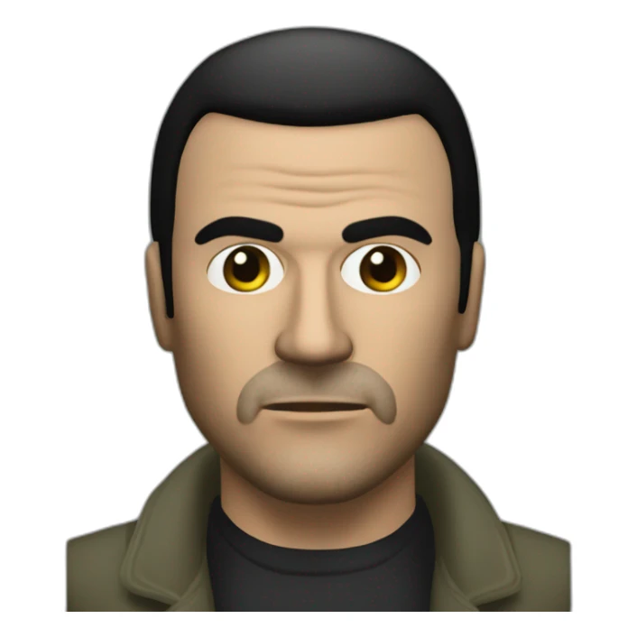 GTA III Italian Mafia man with shotgun sticker