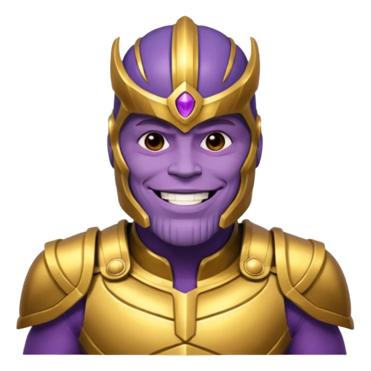 I want emoji of thanos sticker