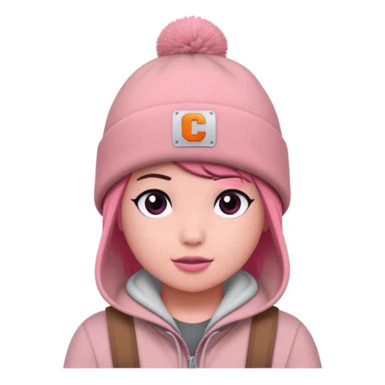 Carhartt beanie change color to dusty pink sticker