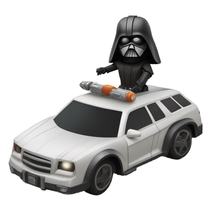  Star Wars Character Cars 1st Order Executioner car sticker