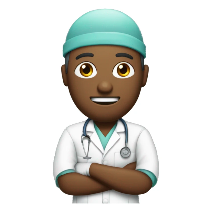 surgeon with a scalpel in his handsa surgeon with scalpl sticker