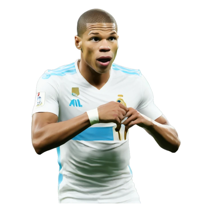 Mbappé eat olympique of marseille sticker