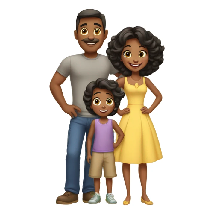 a disney themed family sticker