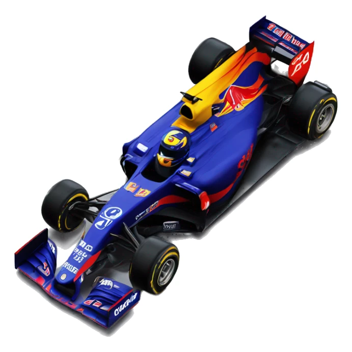 el coche de f1 de carlos sainz sticker
