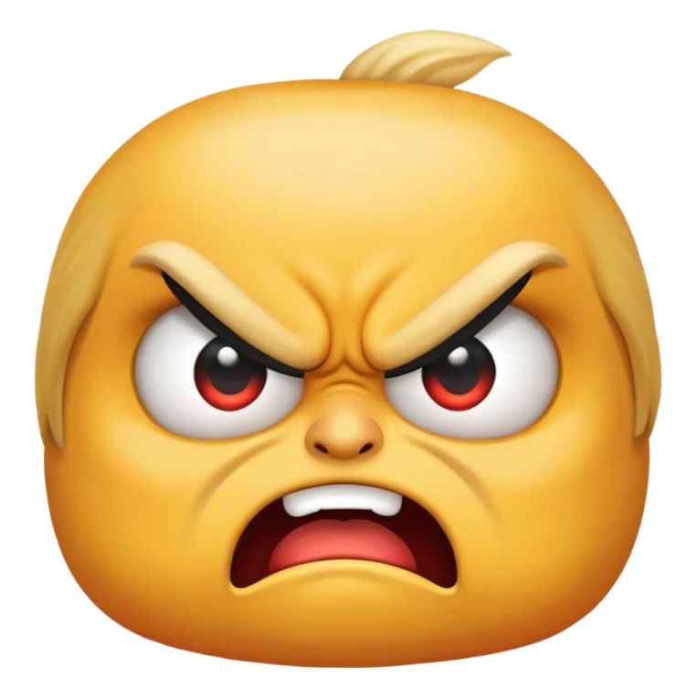 angry middle Finder sticker