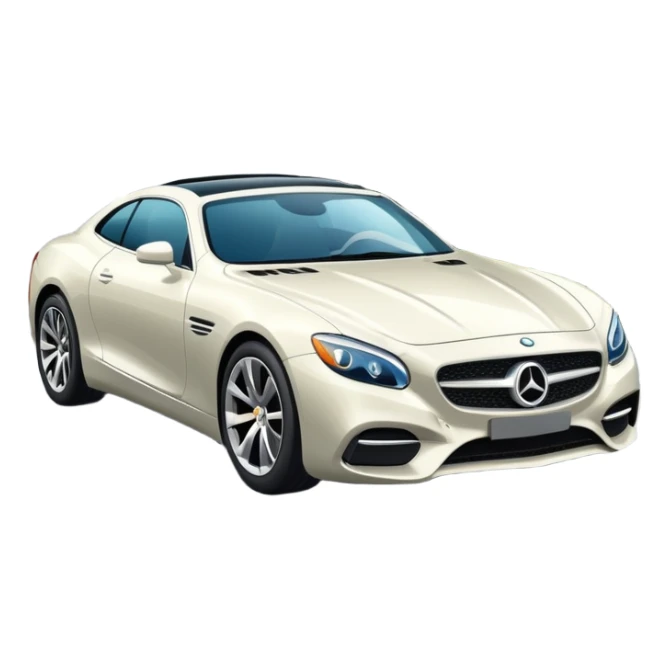 luxury car is driving on a scenic highway with beautiful landscape around sticker