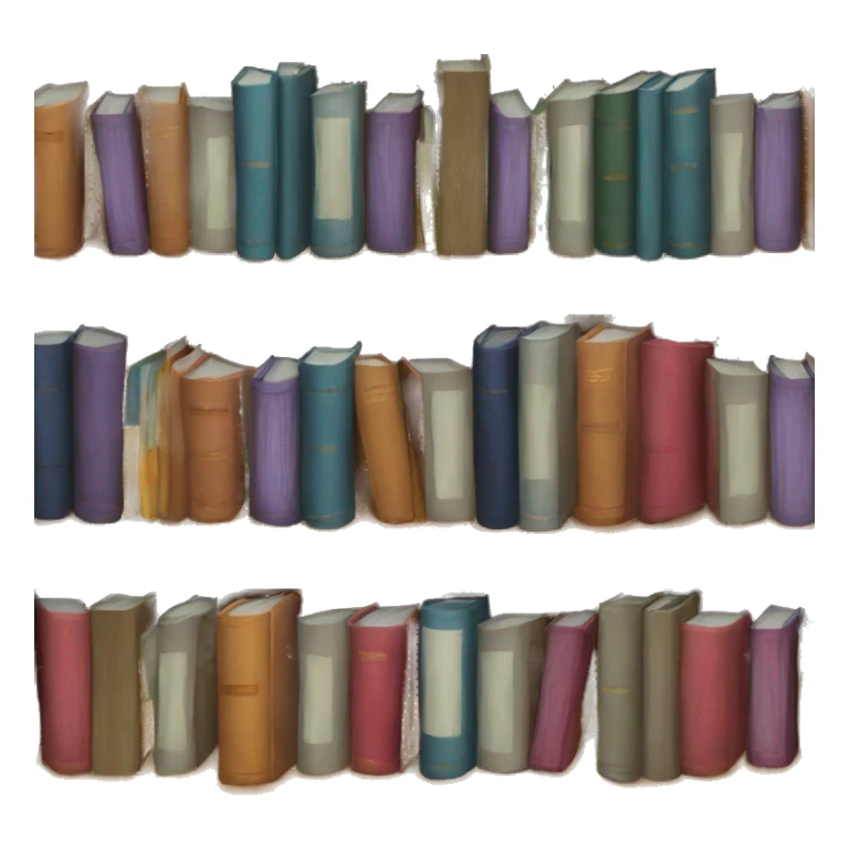 book stash next to a stash of CDs sticker