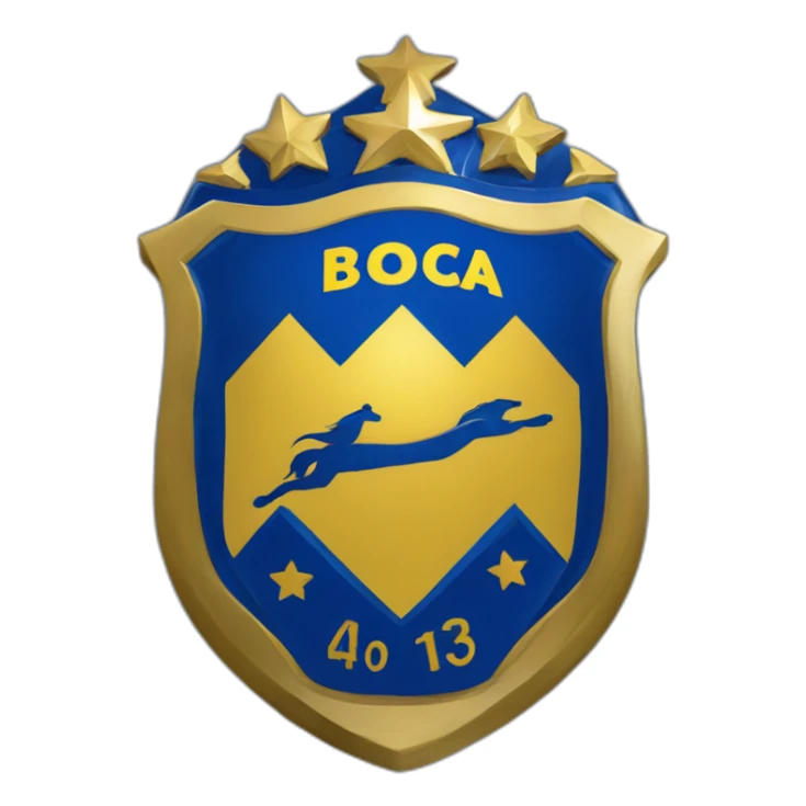 escudo del club atletico boca juniors sticker