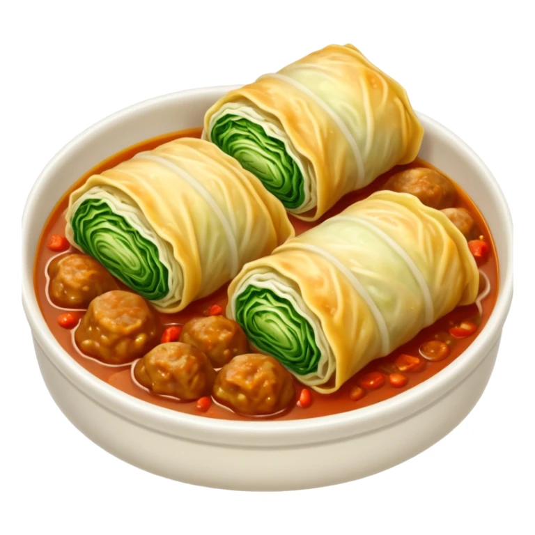 sarmale traditional romanian food sticker