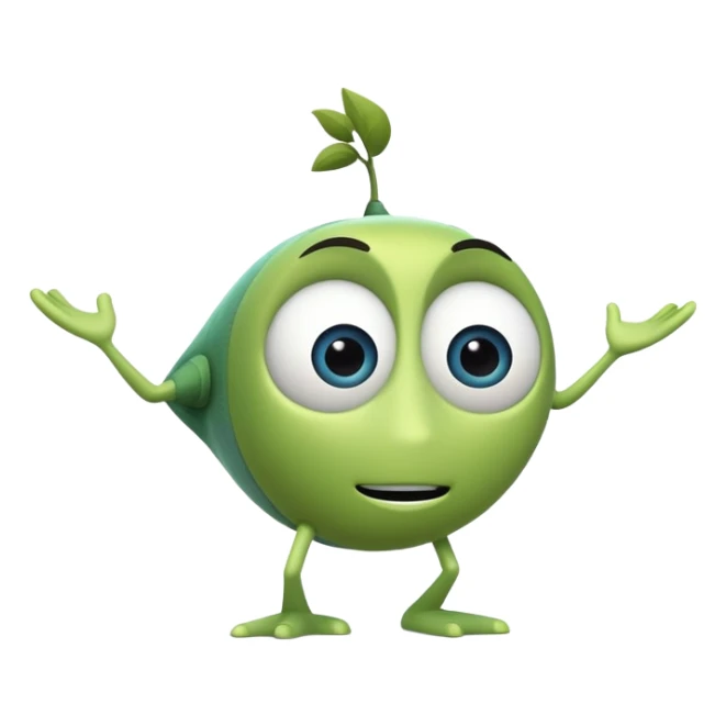 Pixar movie character sticker