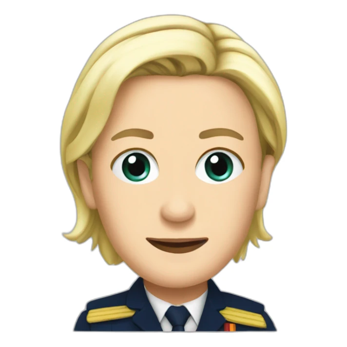 Marine Lepen sticker