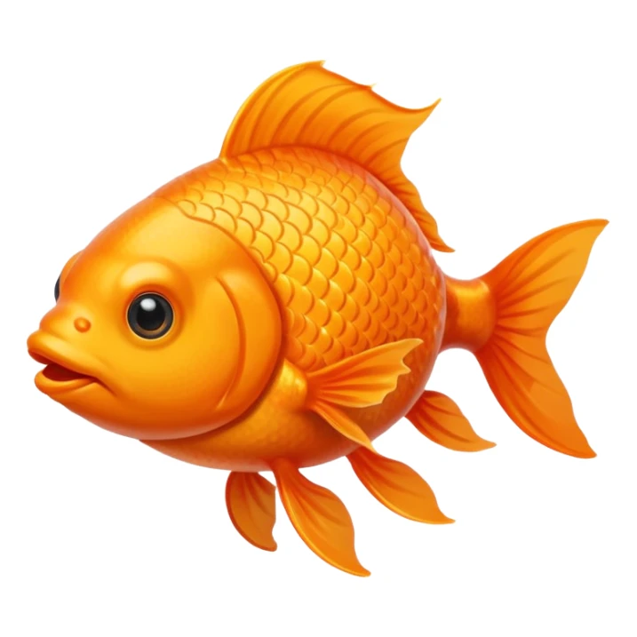 Goldfish Happy sticker