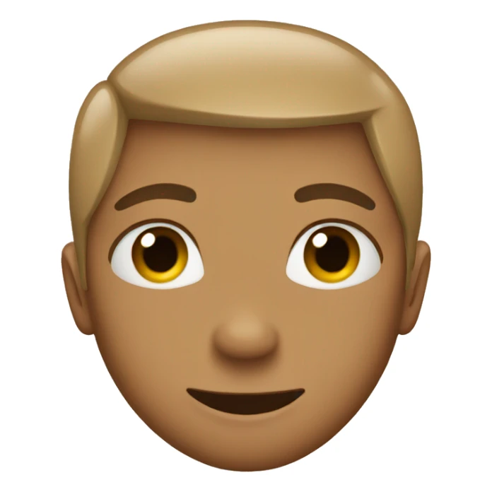 tan heart emoji  sticker