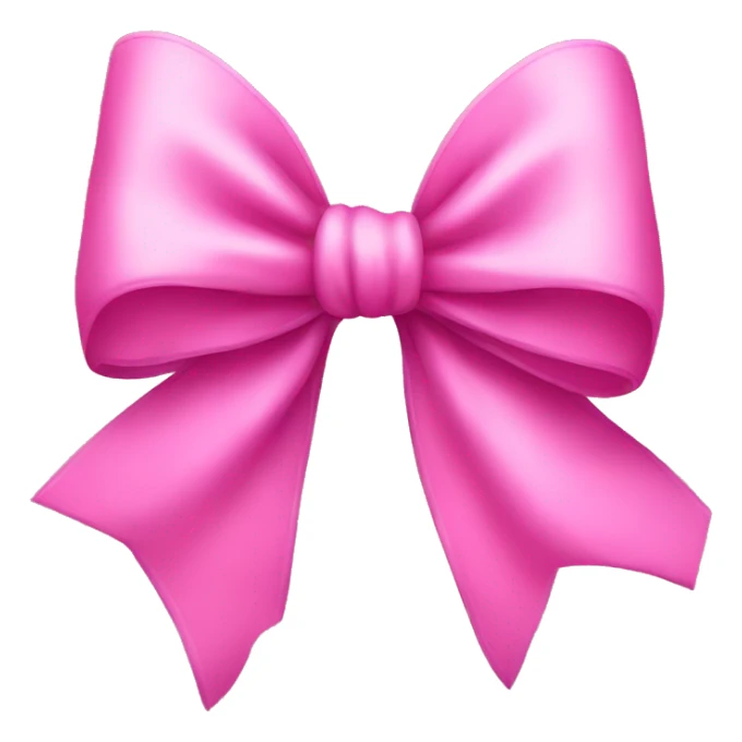 Big pink bow sticker