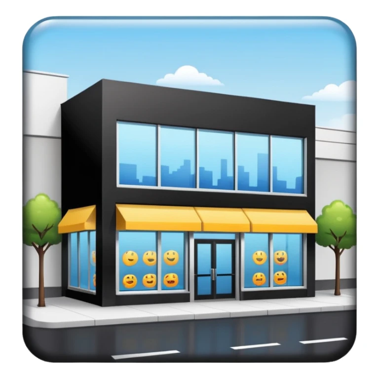 shop of comercial center sticker