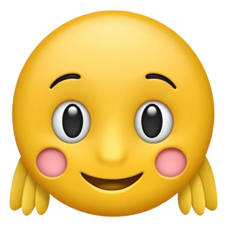 Einen Gelben Emoji mit Zylinder und monockel sticker