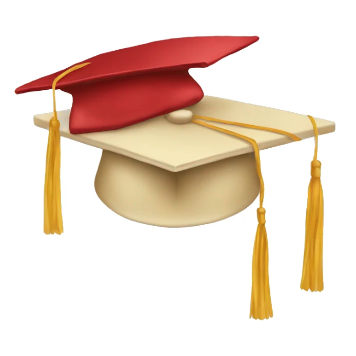 graduation hat sticker