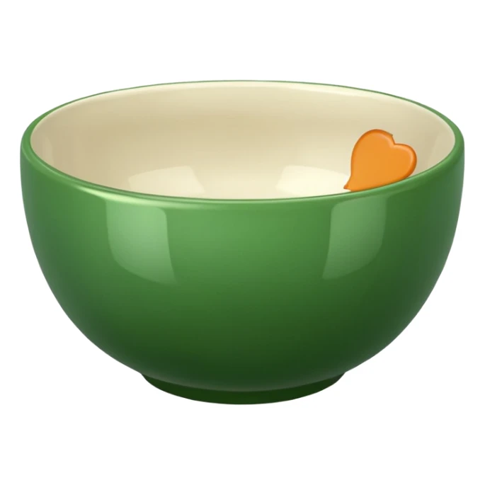 Big green bowl
 sticker