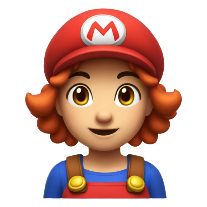 Mario Girl sticker