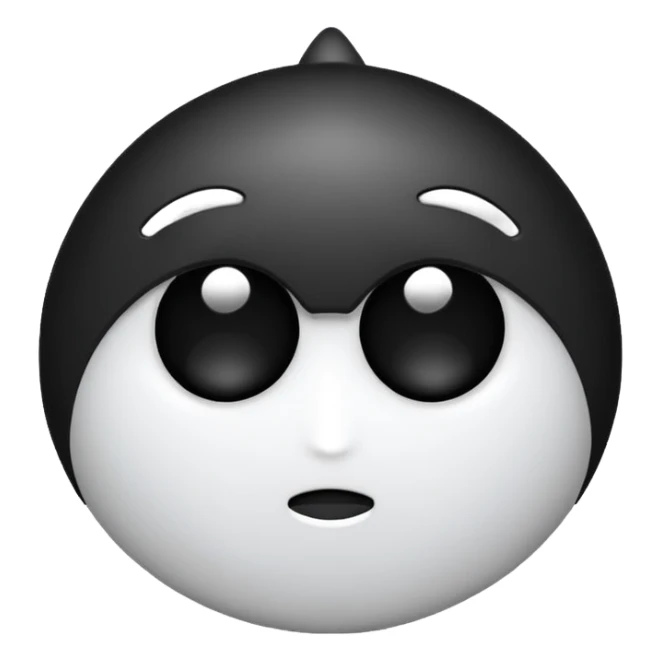 riesgo biológico color negro con blanco sticker