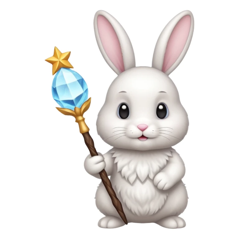 magic bunny sticker