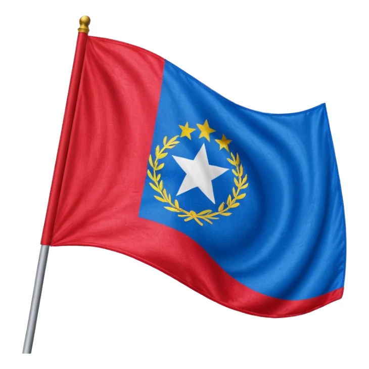 a flag Naples city sticker