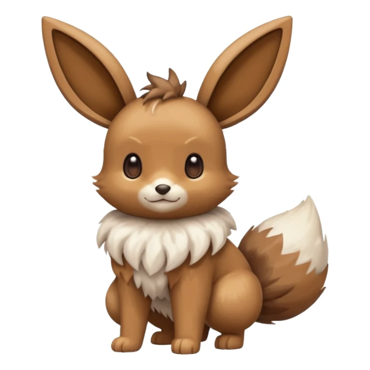 Lopunny-Eevee-fusion (full body) sticker