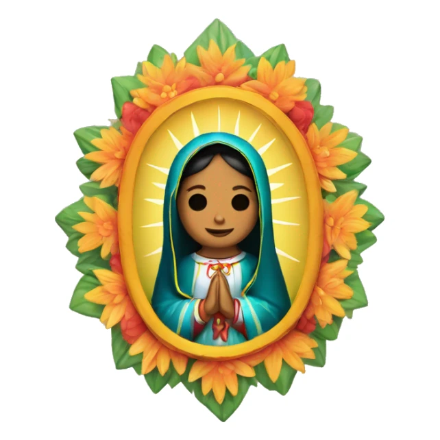 virgen de guadalupe sticker