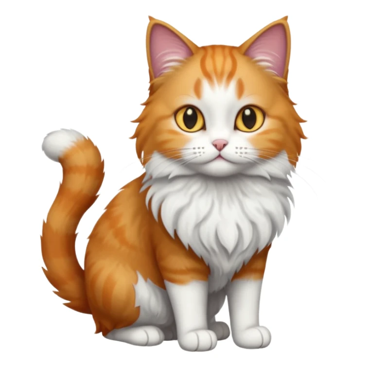 full body half dark grey and half white cat with white front legs sticker