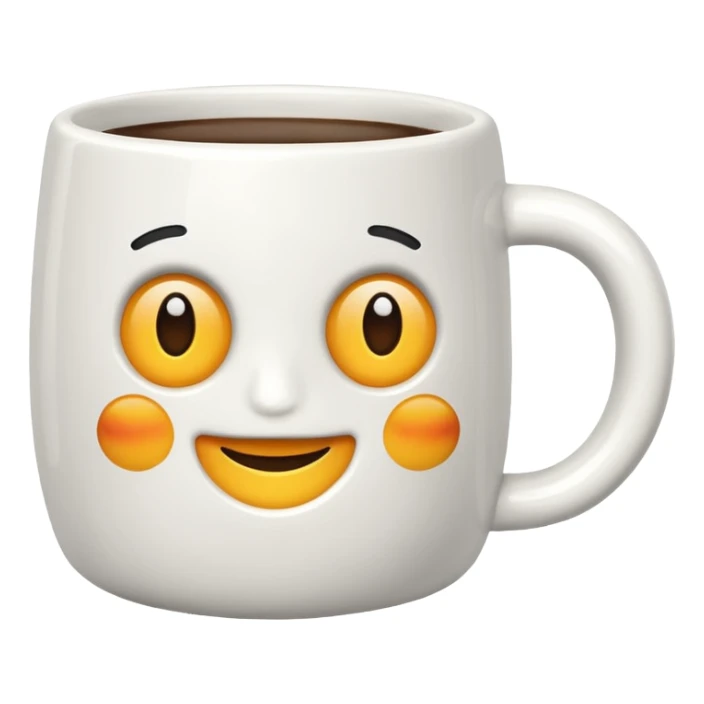 A cozy mug that says safe sticker