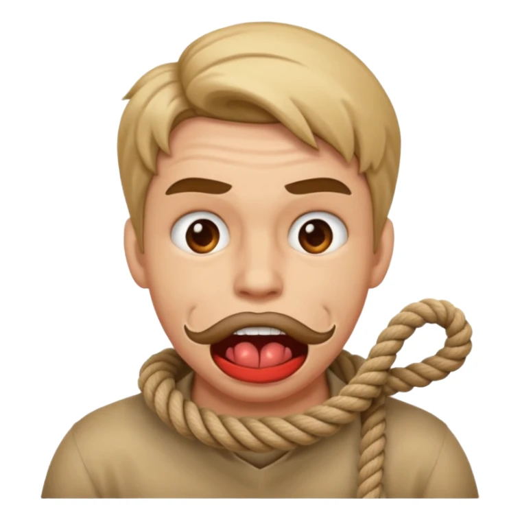 Ağzına sicim sticker