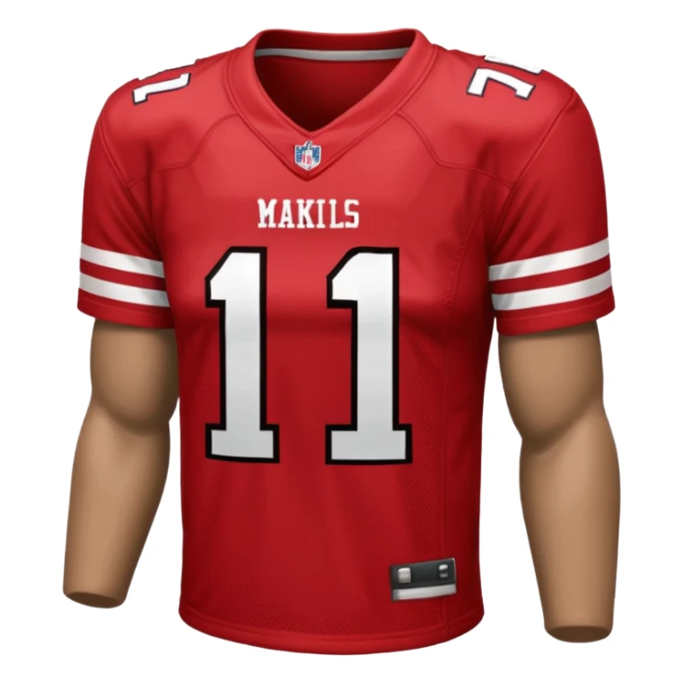 NFL players jersey | need only jersey no 11 sticker