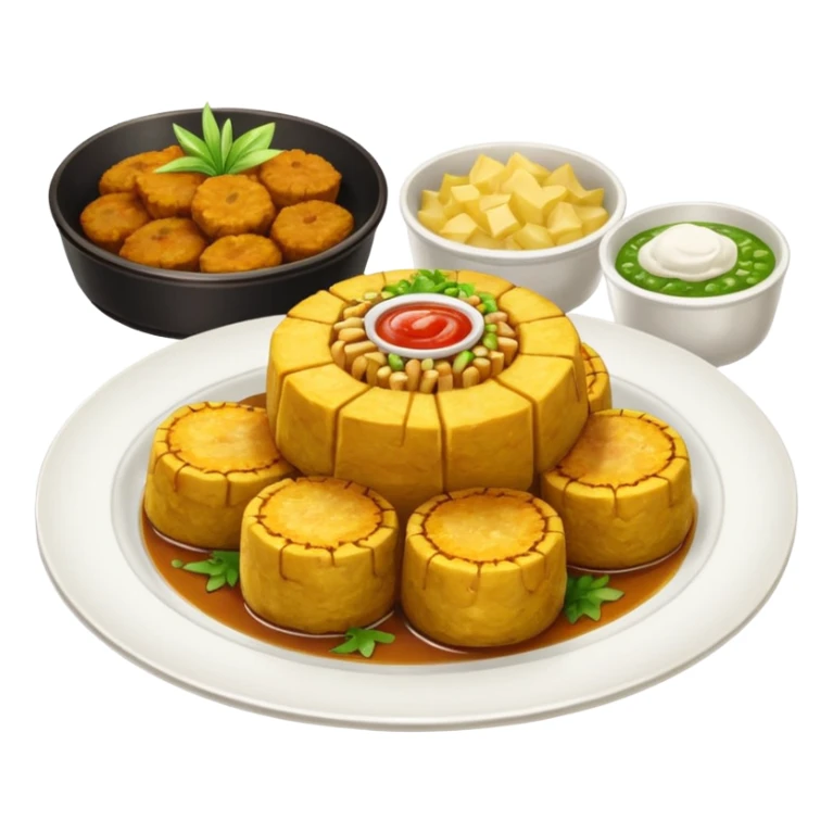 Puerto rican dish sticker