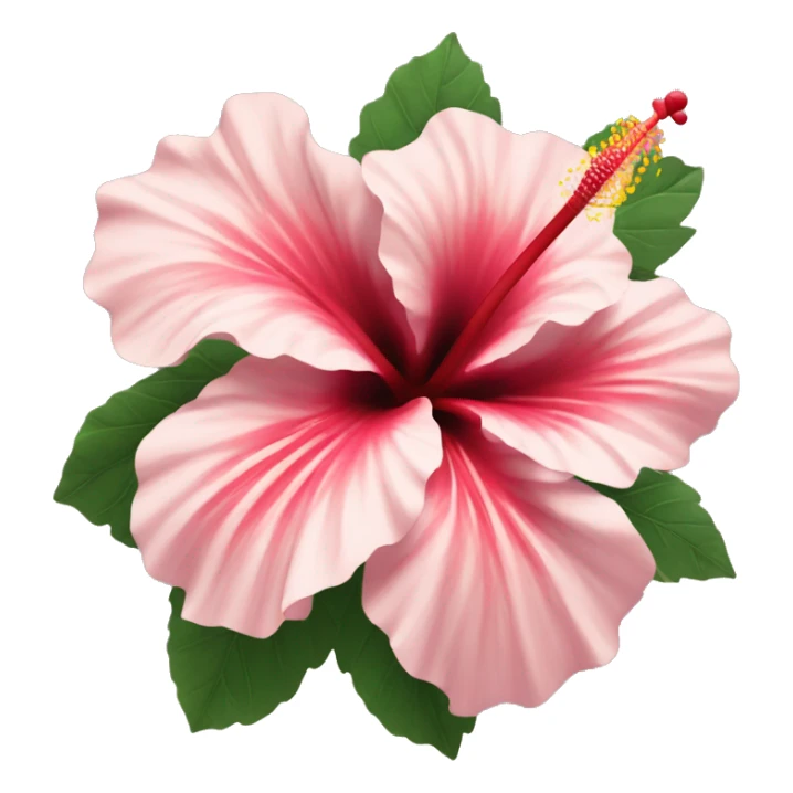 Bouquet of hibiscus  sticker
