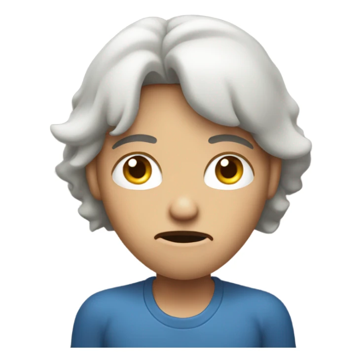 Annoyed with the noises expression, covering my ears with my hands  sticker