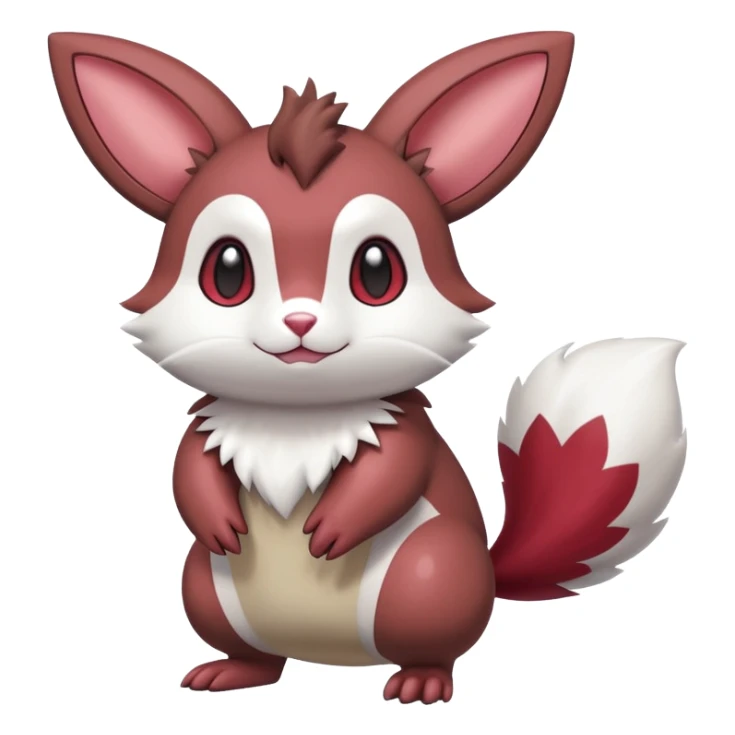 Shiny Furret-Minccino-Zangoose-Hybrid (Full body) sticker