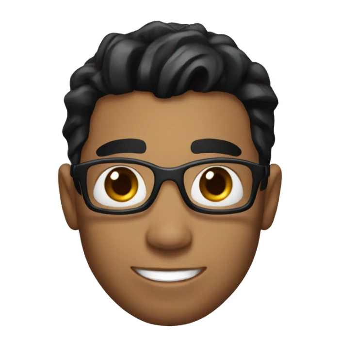 Spiderman with black hair sticker