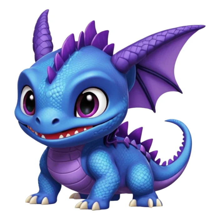 Spyro-Toothless-Stitch-Pokémon-Fakémon-creature-hybrid sticker