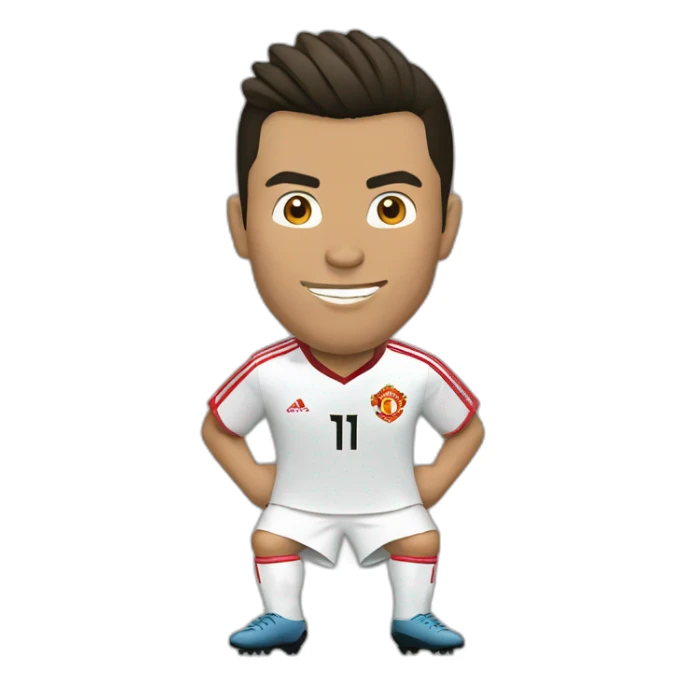 cristiano ronaldo 2008 manchester united sticker