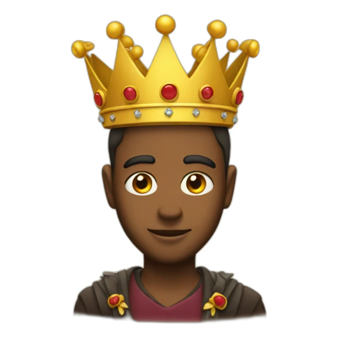 Instragtam emoji crown sticker
