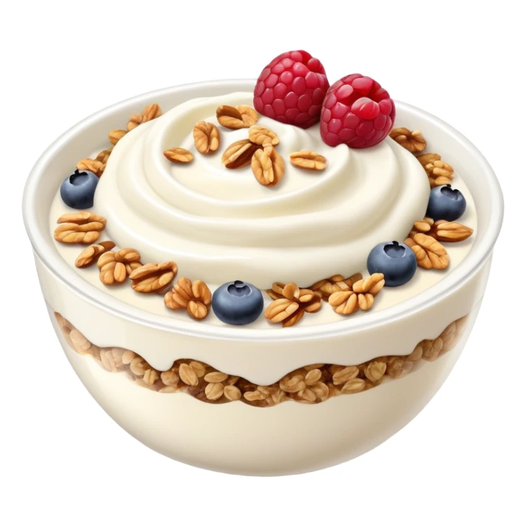 Greek yogurt bowl sticker