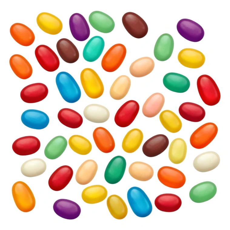 Magical Harry Potter jelly beans sticker