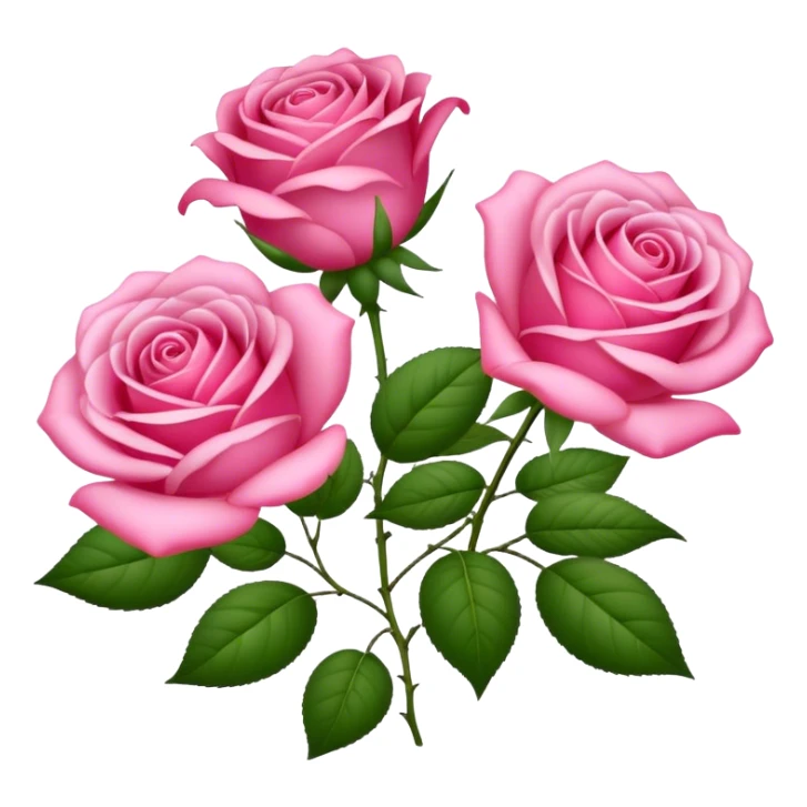 Rosa Lilien und Gänseblümchen sticker