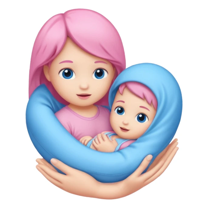 Symbol "Baby gender, girl or boy."
 sticker