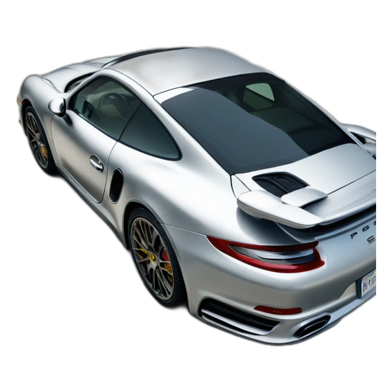 porche turbo s gt sticker